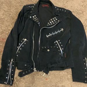 !!RARE!! Tripp NYC Biker Denim Jacket